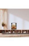 Swami Prabhupada Laminated Photo - 5x7 Inches, Divine Blessings for Home & Office and Temple Decoration