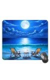 Customized Beautiful View Picture Sublimation Mouse Pad | 8 X 7.5 Inch | Smooth Cloth Surface | Non-Slip Rubber Base | Personalized Mousepad for Laptop & Desktop (F17371)