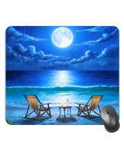 Customized Beautiful View Picture Sublimation Mouse Pad | 8 X 7.5 Inch | Smooth Cloth Surface | Non-Slip Rubber Base | Personalized Mousepad for Laptop & Desktop (F17371)