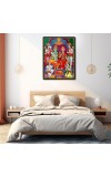 Ram Darbar Laminated Photo - 5x7 Inches, Divine Blessings for Home & Office and Temple Decoration