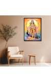 Kartikeya Laminated Photo - 5x7 Inches, Divine Blessings for Home & Office and Temple Decoration