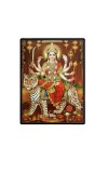 Durga Laminated Photo - 5x7 Inches, Divine Blessings for Home & Office and Temple Decoration