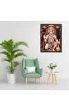 Hanuman Laminated Photo - 5x7 Inches, Divine Blessings for Home & Office and Temple Decoration