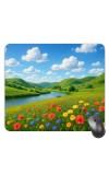 Customized Beautiful Nature Picture Sublimation Mouse Pad | 8 X 7.5 Inch | Smooth Cloth Surface | Non-Slip Rubber Base | Personalized Mousepad for Laptop & Desktop (F17081)