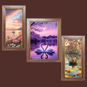 3-Pack Majestic Skies Photo Frames - 2 Pieces 10x17 Inch & 1 Piece 14x17 Inch - Rustic Wall Art for Home & Office Decor - Botanical Wall Hanging for Living Room, Bedroom, or Workspace 3-Pack Majestic Skies Photo Frames - 2 Pieces 10x17 Inch & 1 Piece 14x17 Inch - Rustic Wall Art for Home & Office Decor - Botanical Wall Hanging for Living Room, Bedroom, or Workspace