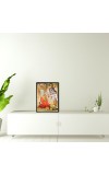 Meera bai Laminated Photo - 5x7 Inches, Divine Blessings for Home & Office and Temple Decoration