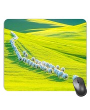 Customized Beautiful View Picture Sublimation Mouse Pad | 8 X 7.5 Inch | Smooth Cloth Surface | Non-Slip Rubber Base | Personalized Mousepad for Laptop & Desktop (F17382)