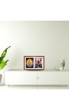 Agni deva and shiva Photo Frame - 11x15Inches - Spiritual Artwork for Home Wall Decoration, Puja Room and Office Decoration and Gifting