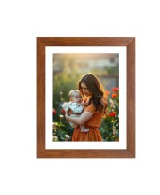 Mother and Child Colored Photograph |Heartwarming Wall Art | Perfect for Home or NurseryDecoration