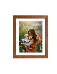 Mother and Child Colored Photograph |Heartwarming Wall Art | Perfect for Home or NurseryDecoration