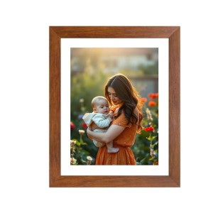 Mother and Child Colored Photograph |Heartwarming Wall Art | Perfect for Home or NurseryDecoration