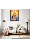 Kartikeya Laminated Photo - 5x7 Inches, Divine Blessings for Home & Office and Temple Decoration