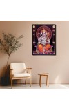 Hanuman Laminated Photo - 13x15 Inches, Divine Blessings for Home & Office and Temple Decoration