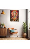Panchamukhi Hanuman Laminated Photo - 5x7 Inches, Divine Blessings for Home & Office and Temple Decoration