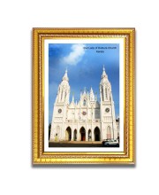 Our Lady of Dolours Church Church Photo Frame, Beautiful Elegant Framed Wall Art of Iconic Cathedral