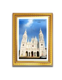 Our Lady of Dolours Church Church Photo Frame, Beautiful Elegant Framed Wall Art of Iconic Cathedral
