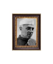 Pandit Jawaharlal Nehru Digital Print Photo 10.7x12.7 inches - Vibrant Religious Wall Art for Home or Office Decor.