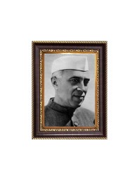 Pandit Jawaharlal Nehru Digital Print Photo 6.7x8.7 inches - Vibrant Religious Wall Art for Home or Office Decor.