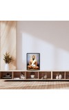 Ramakrishna Paramahansa Laminated Photo - 7x9 Inches, Divine Blessings for Home & Office and Temple Decoration