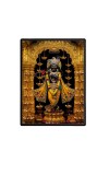 Krishna Laminated Photo - 5x7 Inches, Divine Blessings for Home & Office and Temple Decoration