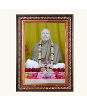 Sri Ramkrishna Color Photo 10x14 Inch - Vibrant Religious Wall Art for Home or Office Decor.