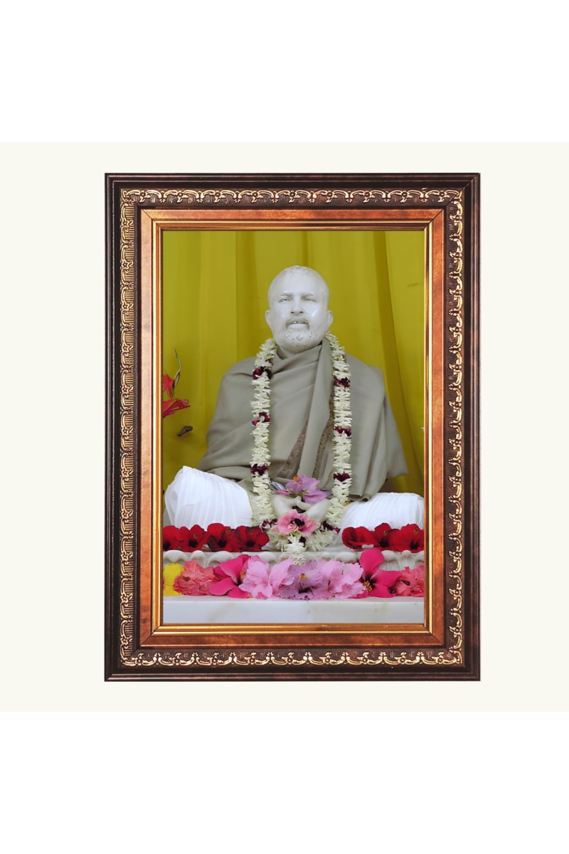 Sri Ramkrishna Color Photo 10x14 Inch - Vibrant Religious Wall Art for Home or Office Decor.