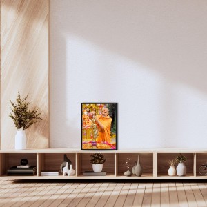 Swami Narayan Laminated Photo - 11x13 Inches, Divine Blessings for Home & Office and Temple Decoration Swami Narayan Laminated Photo - 11x13 Inches, Divine Blessings for Home & Office and Temple Decoration