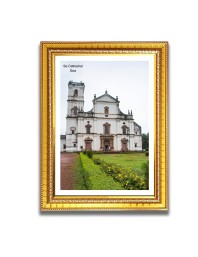Se Cathedral Church Photo Frame, Beautiful Elegant Framed Wall Art of Iconic Cathedral