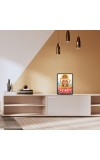Brahma Laminated Photo - 13x15 Inches, Divine Blessings for Home & Office and Temple Decoration