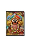 Sri Jagannath Laminated Photo (11x13 Inches) Divine Blessings for Home & Office and Temple Decoration