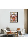 Ram Darbar Laminated Photo - 5x7 Inches, Divine Blessings for Home & Office and Temple Decoration