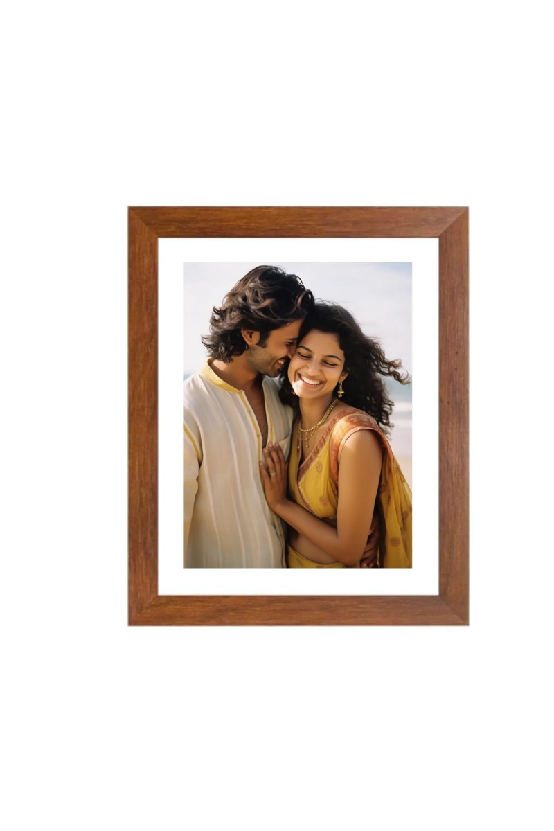 Romantic Couple Colored Photo |Elegant Wall Art for HomeDecoration |Vibrant Couple Portrait | Partners & Anniversary