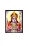 Ram Laminated Photo - 5x7 Inches, Divine Blessings for Home & Office and Temple Decoration