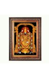 Sri Venkateswara Swamy Color Photo 8x12 Inch - Vibrant Religious Wall Art for Home or Office Decor.