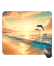 Customized Beautiful View Picture Sublimation Mouse Pad | 8 X 7.5 Inch | Smooth Cloth Surface | Non-Slip Rubber Base | Personalized Mousepad for Laptop & Desktop (F17373)