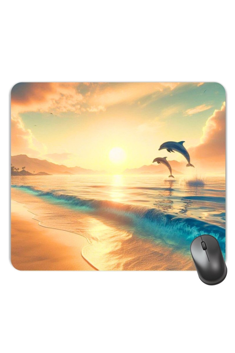 Customized Beautiful View Picture Sublimation Mouse Pad | 8 X 7.5 Inch | Smooth Cloth Surface | Non-Slip Rubber Base | Personalized Mousepad for Laptop & Desktop (F17373)
