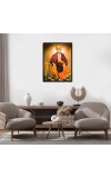 Swami Dayananda Saraswati Laminated Photo - 5x7 Inches, Divine Blessings for Home & Office and Temple Decoration