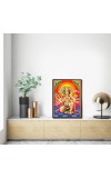 Panchamukhi Hanuman Laminated Photo - 7x9 Inches, Divine Blessings for Home & Office and Temple Decoration