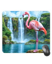 Customized Beautiful River View Picture Sublimation Mouse Pad | 8 X 7.5 Inch | Smooth Cloth Surface | Non-Slip Rubber Base | Personalized Mousepad for Laptop & Desktop (F17322)