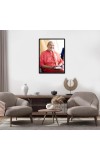 Swami Kriyananda Laminated Photo - 5x7 Inches, Divine Blessings for Home & Office and Temple Decoration