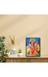 Durga Laminated Photo - 5x7 Inches, Divine Blessings for Home & Office and Temple Decoration