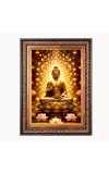 Lord Gautam Buddha Color Photo 10x14 Inch - Vibrant Religious Wall Art for Home or Office Decor.
