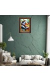 Little Krishna Digital Print Photo 10.7x12.7 inches (I6064) - Vibrant Religious Wall Art for Home or Office Decor.