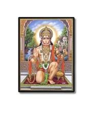 Sri Hanuman Laminated Photo (11x13 Inches) Divine Blessings for Home & Office and Temple Decoration