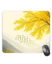 Customized Beautiful Nature View Paint Picture Sublimation Mouse Pad | 8 X 7.5 Inch | Smooth Cloth Surface | Non-Slip Rubber Base | Personalized Mousepad for Laptop & Desktop (F17189)