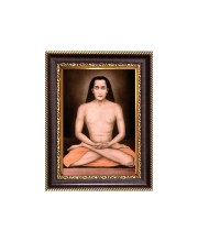Mahavatar Babaji Digital Print Photo 6.7x8.7 inches - Vibrant Religious Wall Art for Home or Office Decor.