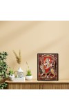 Durga Laminated Photo - 5x7 Inches, Divine Blessings for Home & Office and Temple Decoration