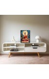 Buddha Laminated Photo - 5x7 Inches, Divine Blessings for Home & Office and Temple Decoration