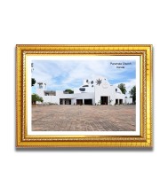 Parumala Church Church Photo Frame, 10x14 Inches Beautiful Elegant Framed Wall Art of Iconic Cathedral