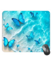 Customized Beautiful Sea Picture Sublimation Mouse Pad | 8 X 7.5 Inch | Smooth Cloth Surface | Non-Slip Rubber Base | Personalized Mousepad for Laptop & Desktop (F17093)
